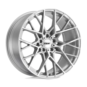 TSW Wheels – SEBRING – Silver – 17″x8″ 32mm – Summer Wheels – 1780SEB325112S72